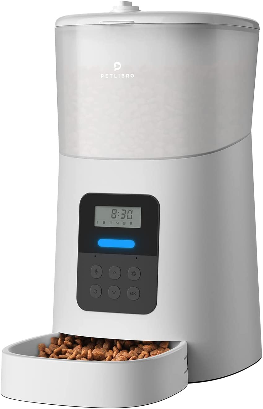 Amazon.com : PETLIBRO Automatic Cat Feeder, 6L Auto Dry Food Dispenser with Twist Lock Lid for Na... | Amazon (US)
