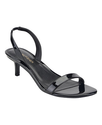 Marc Fisher Women's Salla Slingback Kitten Heel Dress Sandals - Macy's | Macy's
