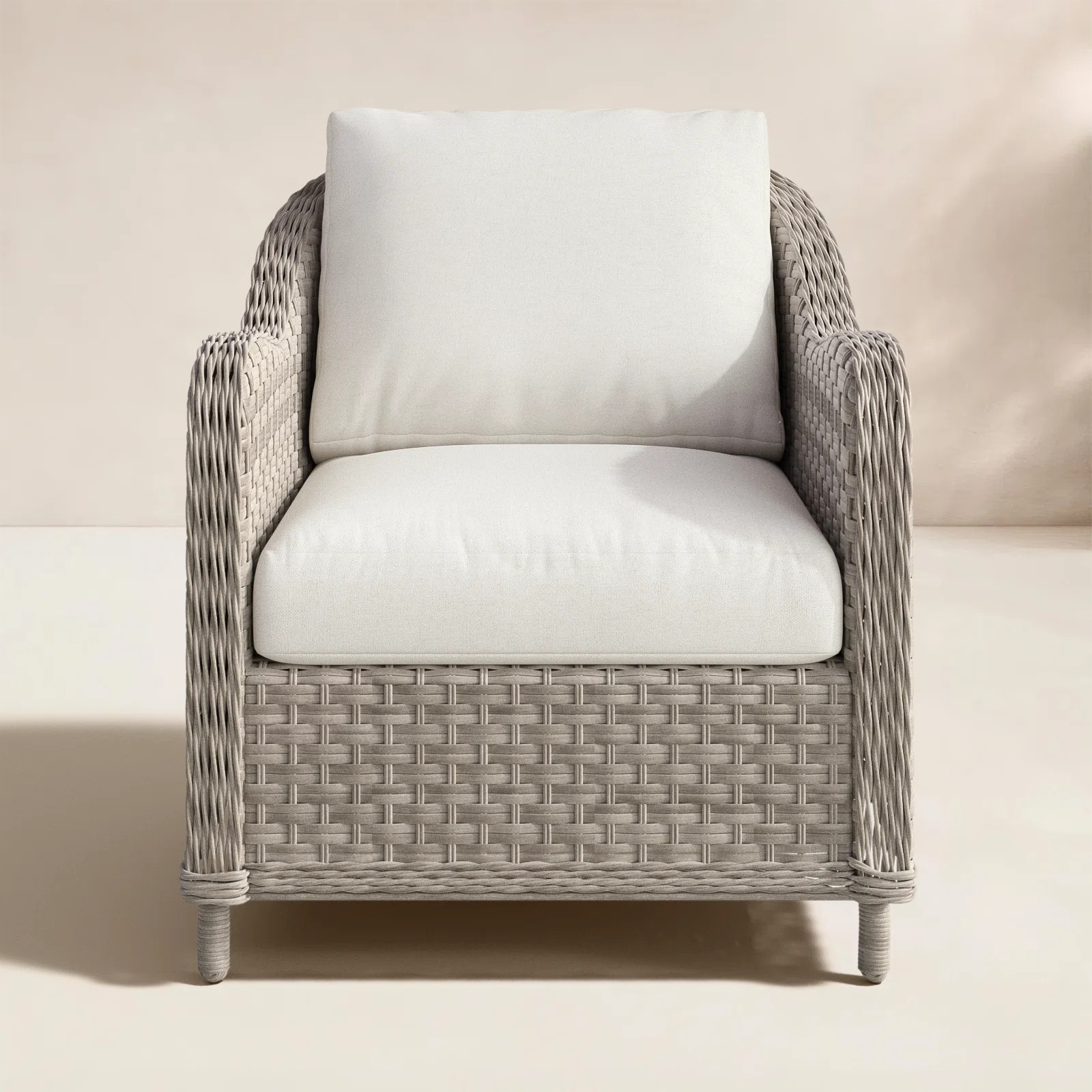 Sky Premium All-Weather Wicker Outdoor Lounge Chair | Birch Lane