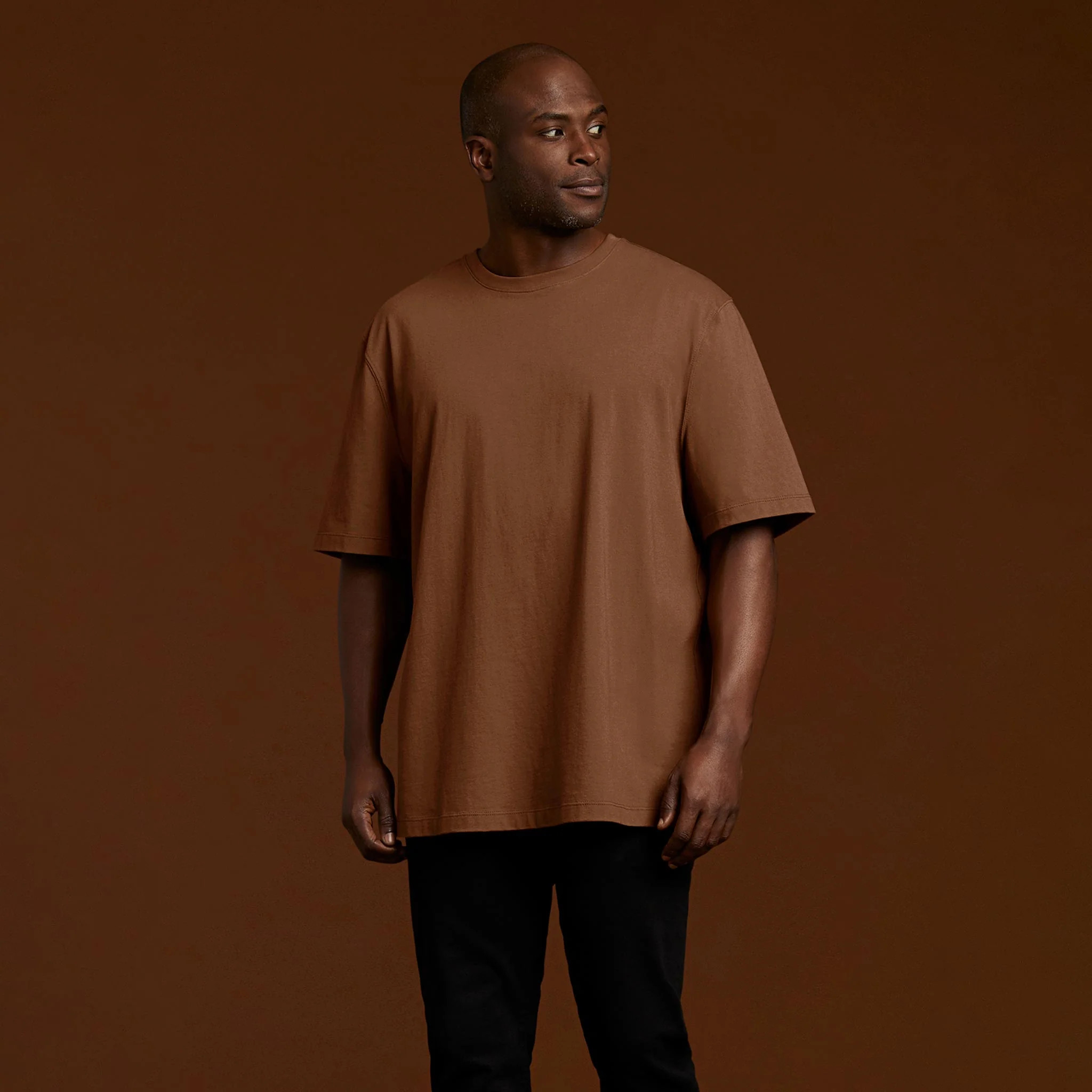 Boxy Tee | Chocolate - nuuds | nuuds