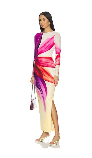 Phyll Dress in Lemon Lotus | floral maxi dress | revolve vacation looks | Revolve Clothing (Global)