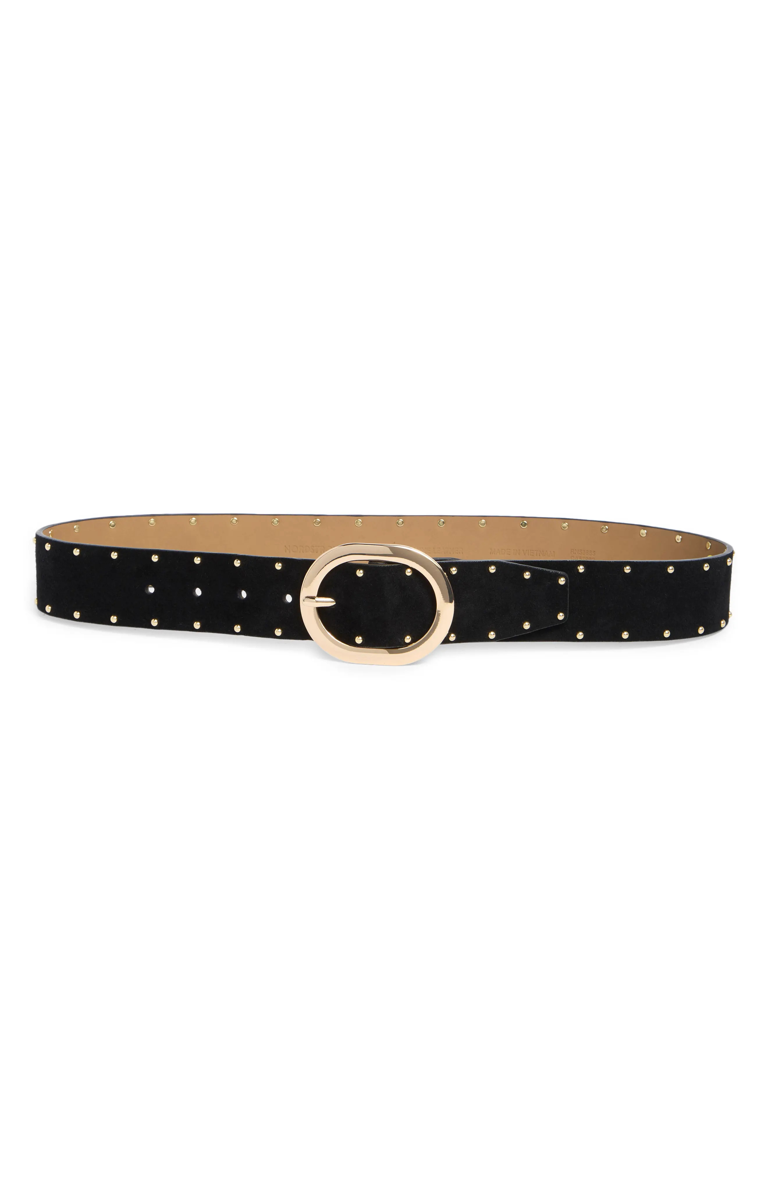 Nordstrom Montana Studded Suede Belt (Women) | Nordstrom | Nordstrom