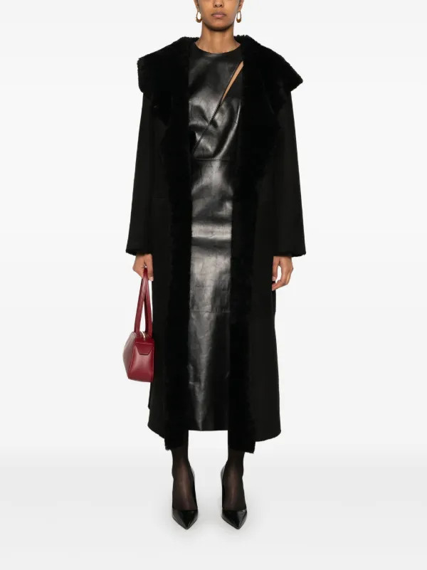Nour Hammour Birthday Coat | Black | FARFETCH | Farfetch Global