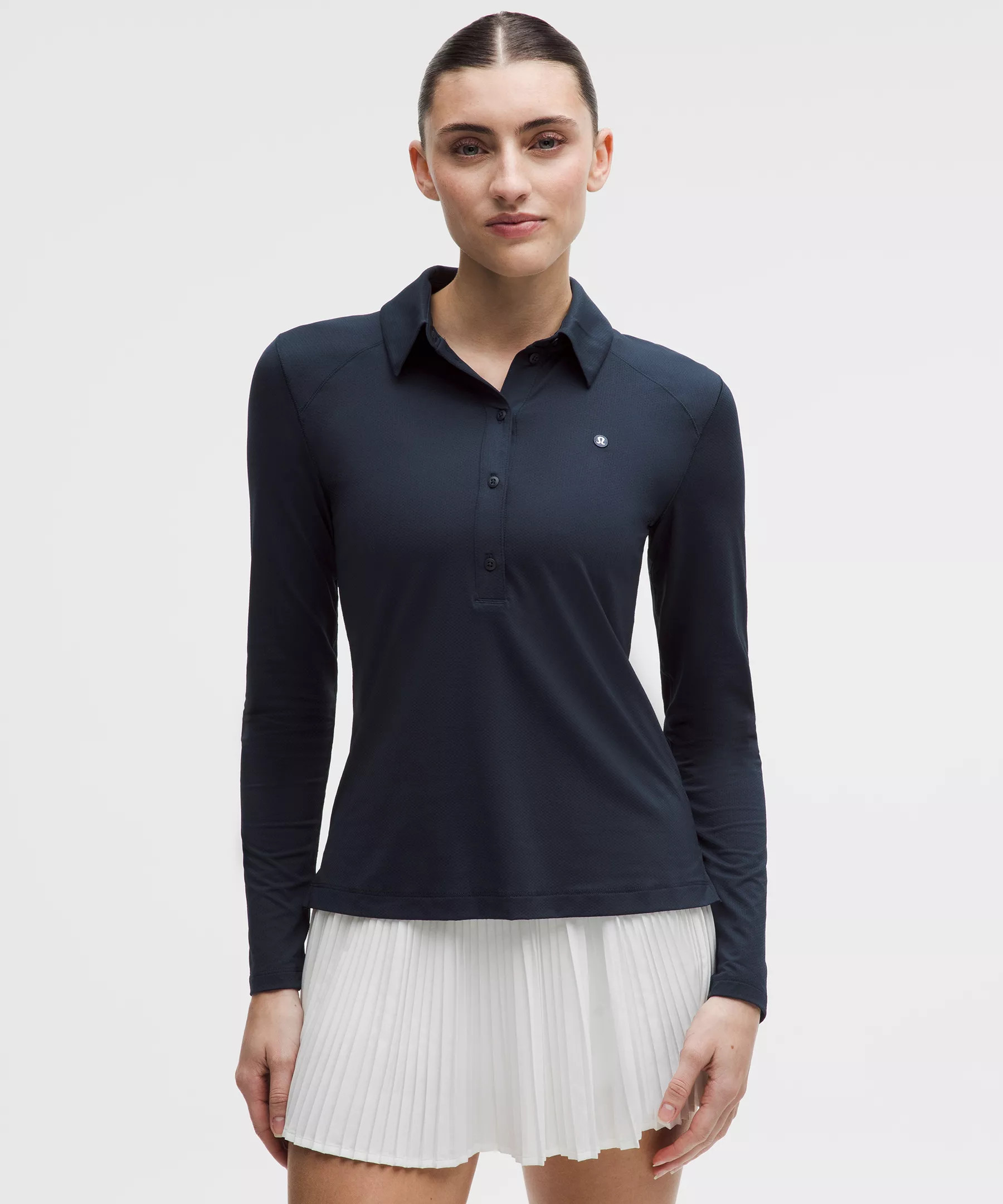 Quick-Dry Long-Sleeve Polo Shirt | Lululemon (US)
