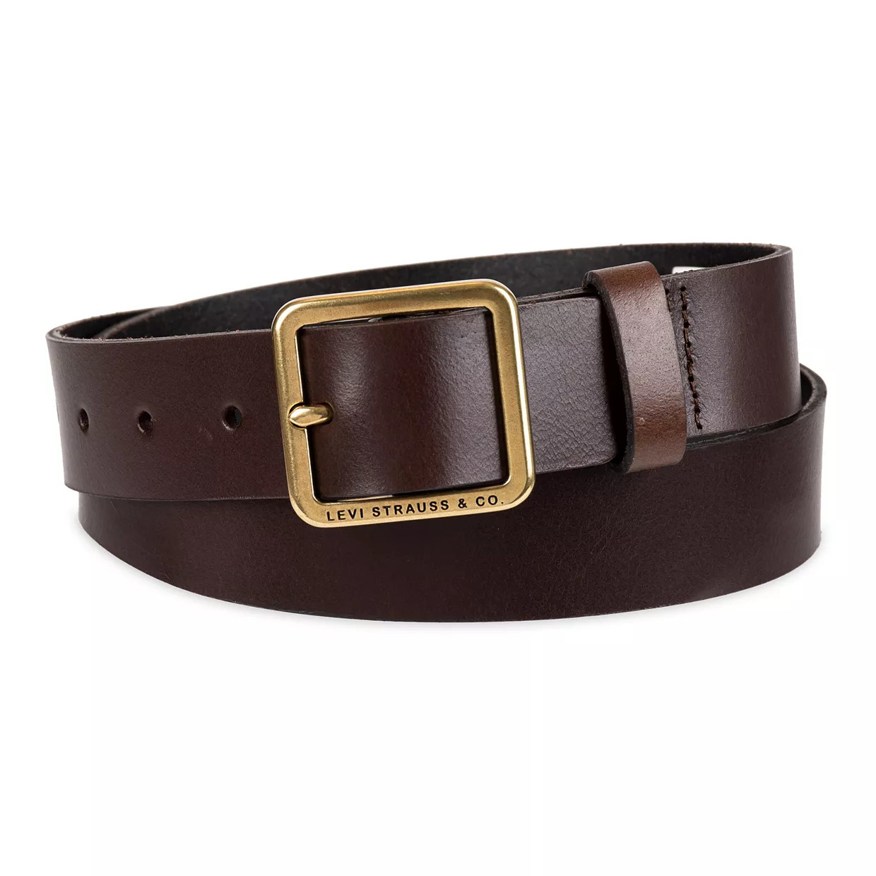 Women's & Plus Levi's® Square Center Bar Buckle Leather Belt | Kohl's