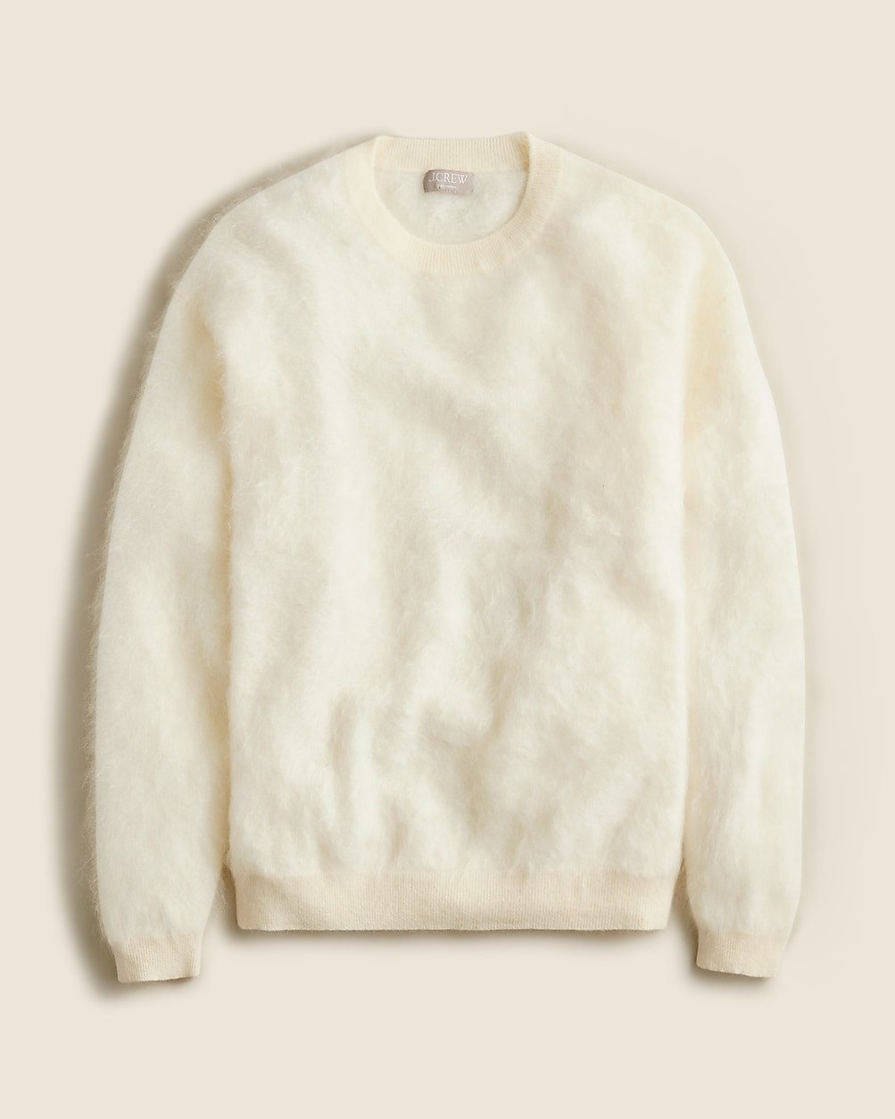 Brushed cashmere relaxed crewneck sweater | J. Crew US