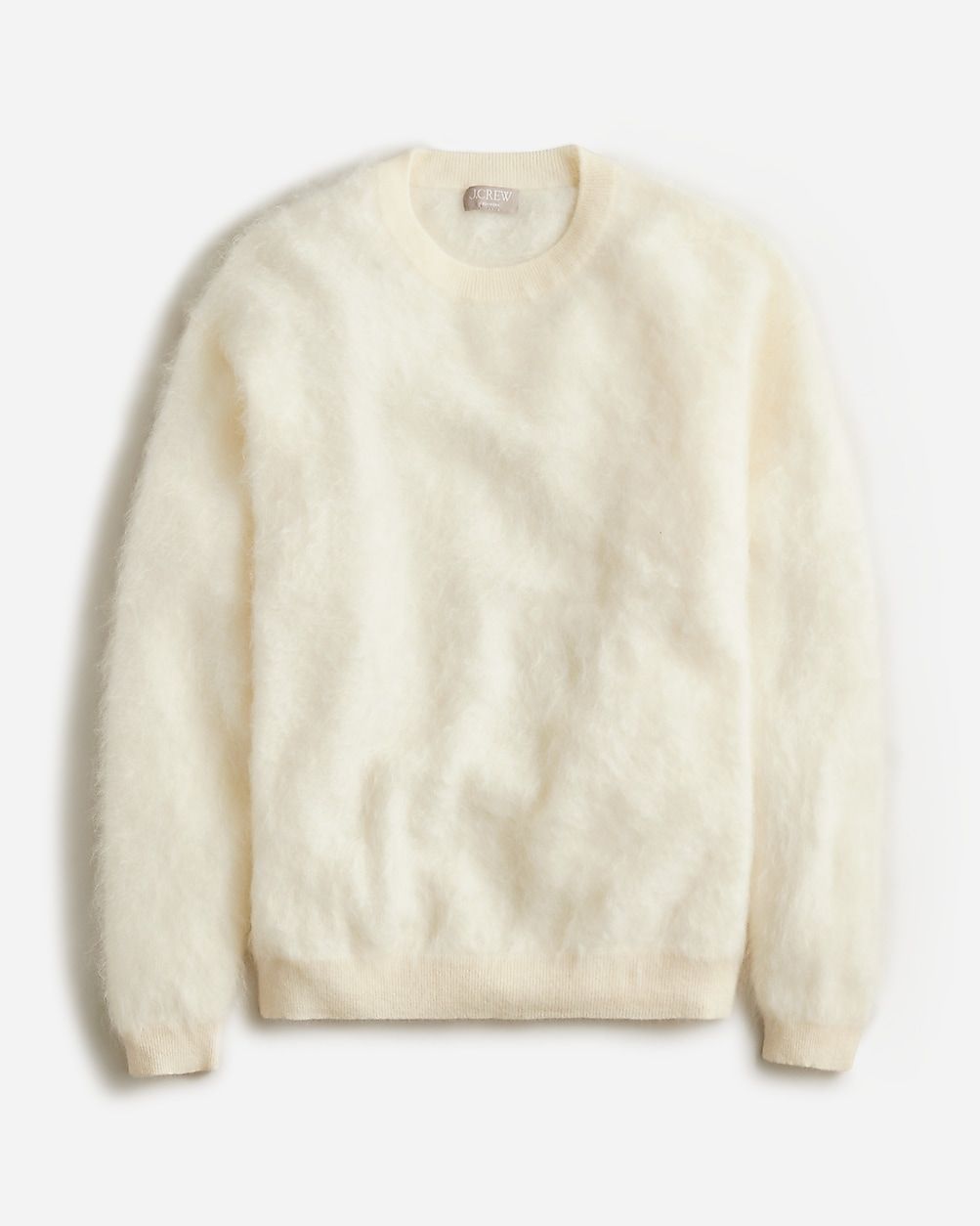 Brushed cashmere relaxed crewneck sweater | J.Crew US