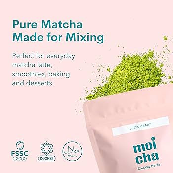 Everyday Matcha Green Tea Powder 30g by Moicha - Latte grade Japanese Green Tea from Uji Japan - ... | Amazon (UK)