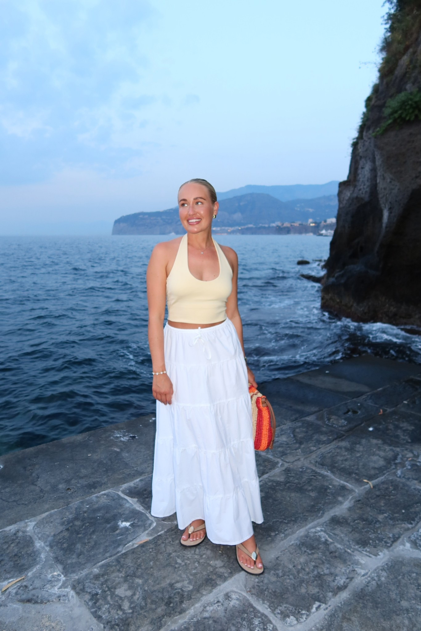 Holiday outfit 🫶🏼

White skirts, yellow top, European summer, holiday evenings 

#LTKstyletip #LTKeurope #LTKsummer