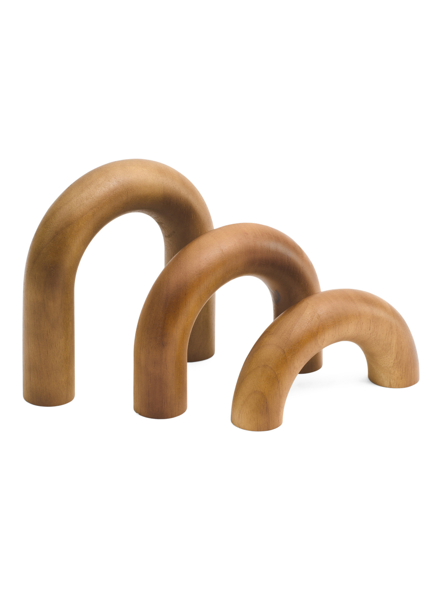 Set Of 3 7.5in Solid Wood Arch Decor Set | Pillows & Decor | Marshalls | Marshalls
