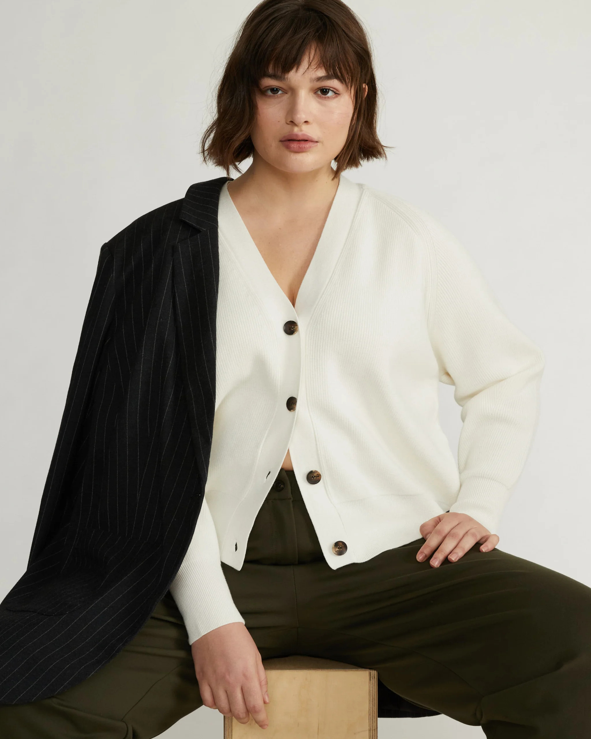 Better-Than-Wool Cardigan - Cream | Universal Standard