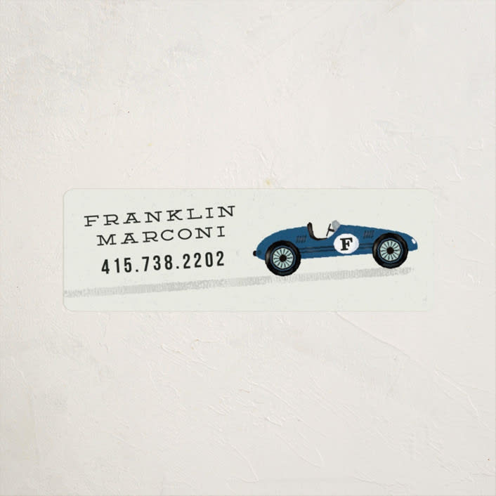Vintage Race Car | Minted
