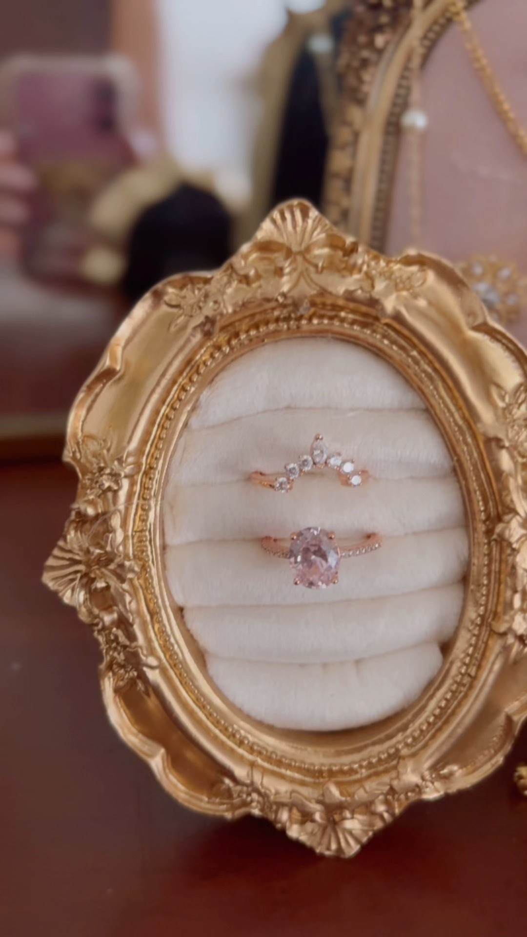 Gorgeous way to display your jewelry 

#rings #counterorganized 

#LTKWedding #LTKFindsUnder100 #LTKBeauty