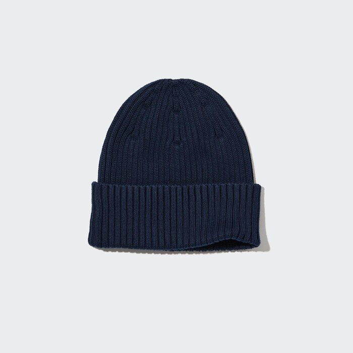 Cotton Ribbed Beanie | UNIQLO (US)