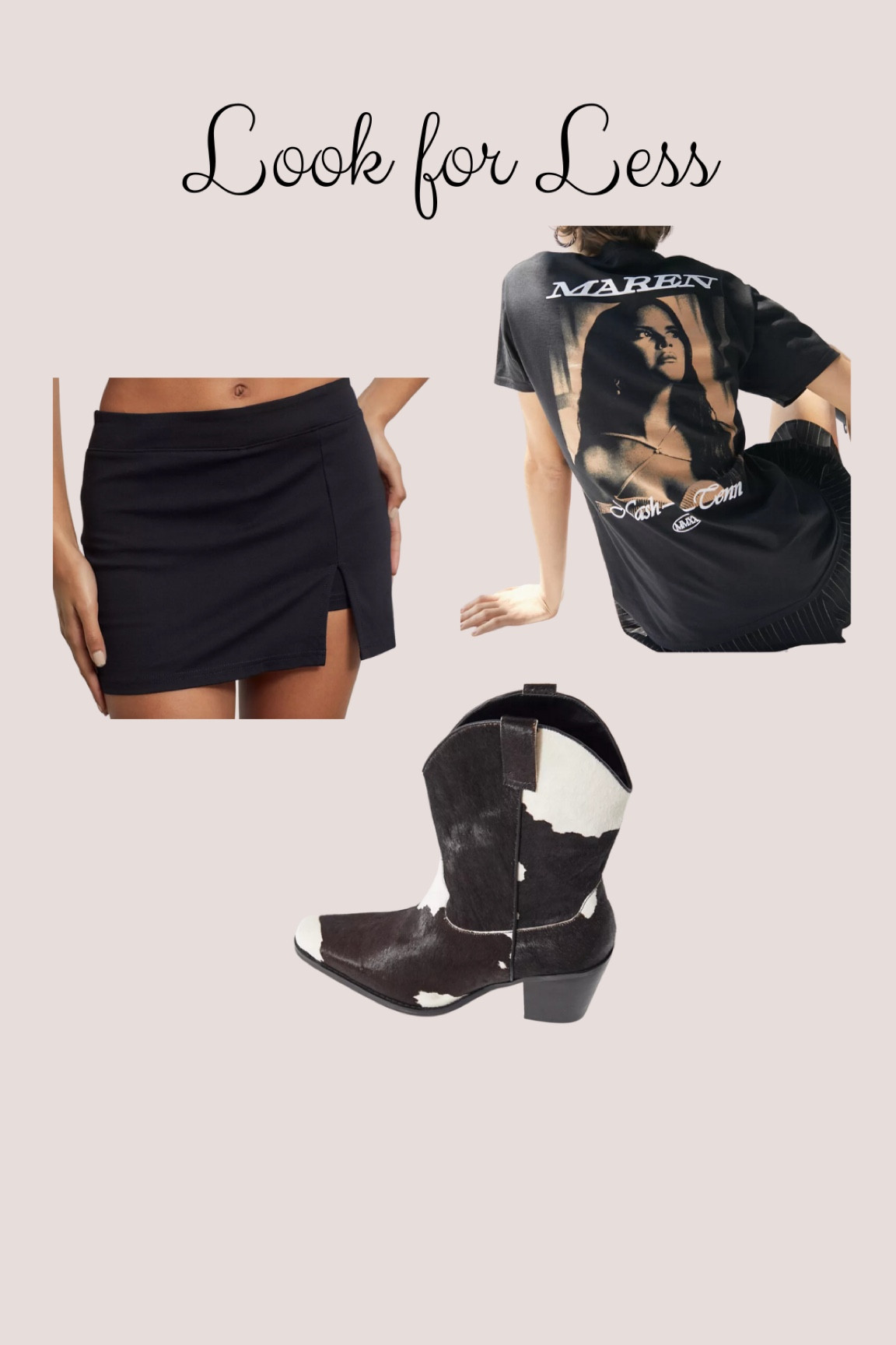 Western inspired fall outfit! Featuring cow print boots on sale 

#LTKshoecrush #LTKunder100 #LTKSale