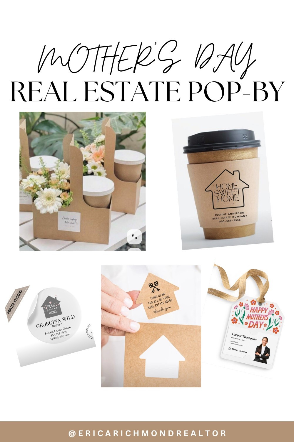 Mothers Day Real Estate Pop By Ideas | Realtor Marketing Spring Coffee PopBy | Realtor Branding | Real Estate Agents | Coffee Tray Gift, Real Estate Logo Stickers, Small Business Marketing, Disposable Coffee Cups


#LTKSeasonal #LTKGiftGuide