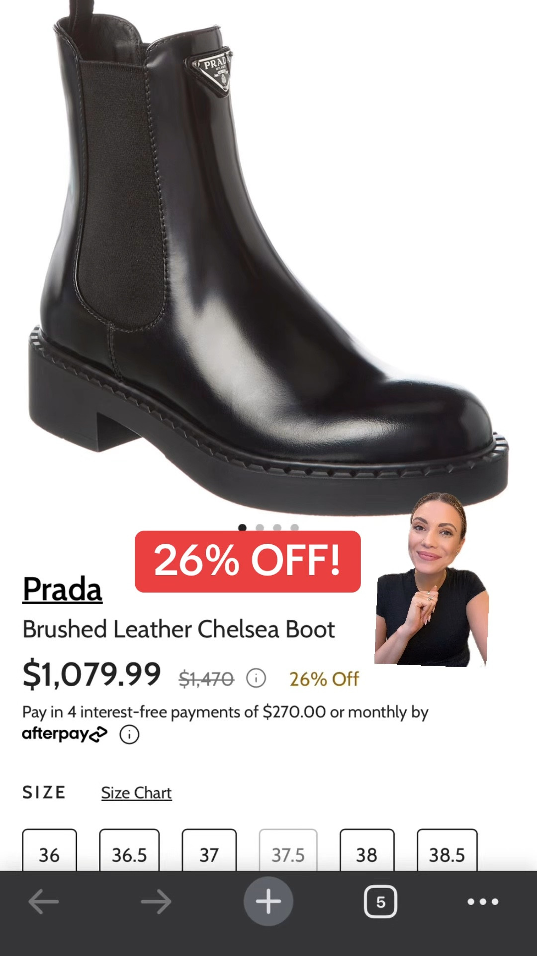 Prada sale alert! How cute are these Prada Chelsea boots for fall?! And 26% off! Get this designer deal / designer sale on Prada boots before they’re gone! 

#LTKSaleAlert #LTKShoeCrush #LTKSeasonal