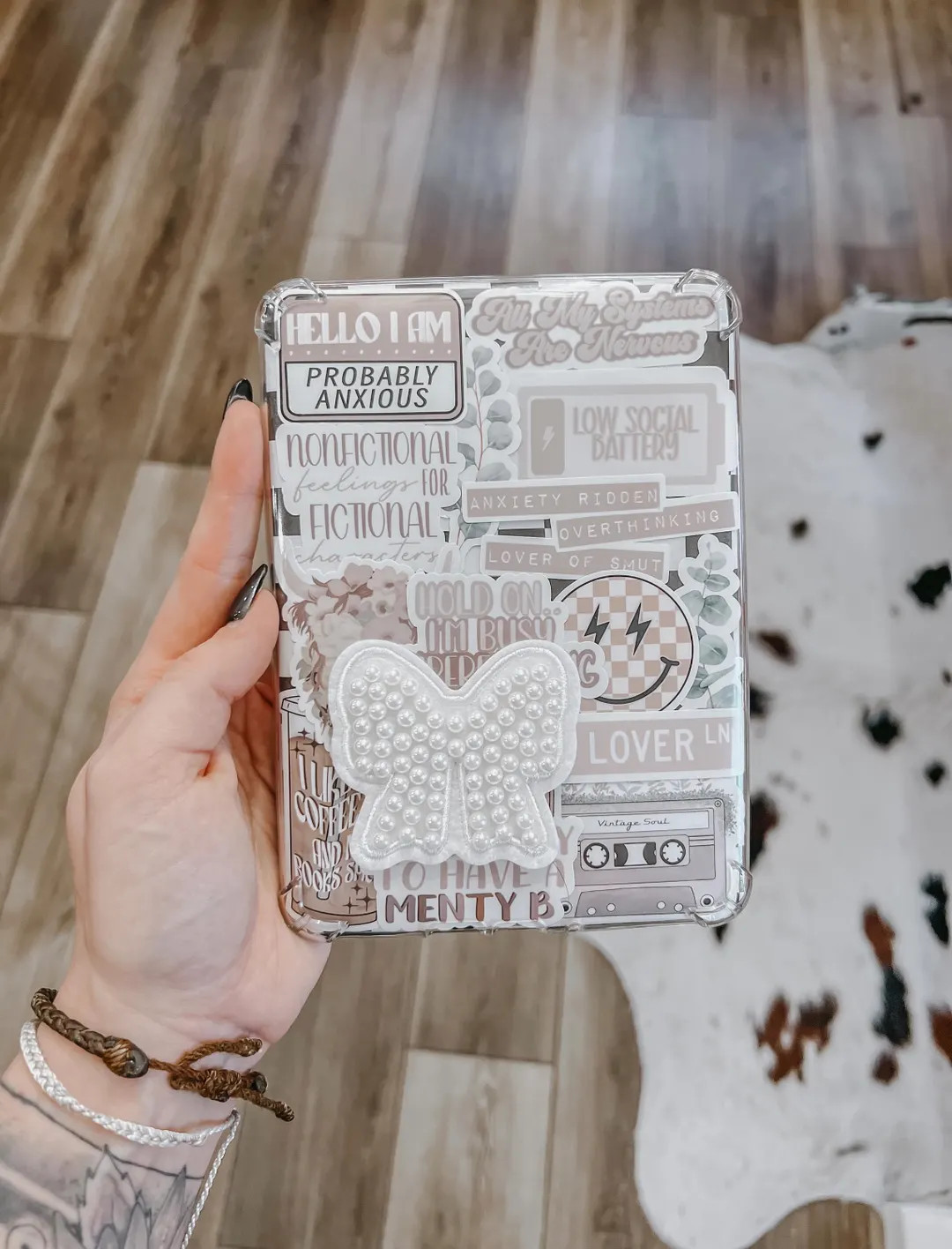 Patch Grip | Kindle Accessories | Phone Accessories | Kindle Grip | Round Grip | Heart Grip | Che... | Etsy (US)