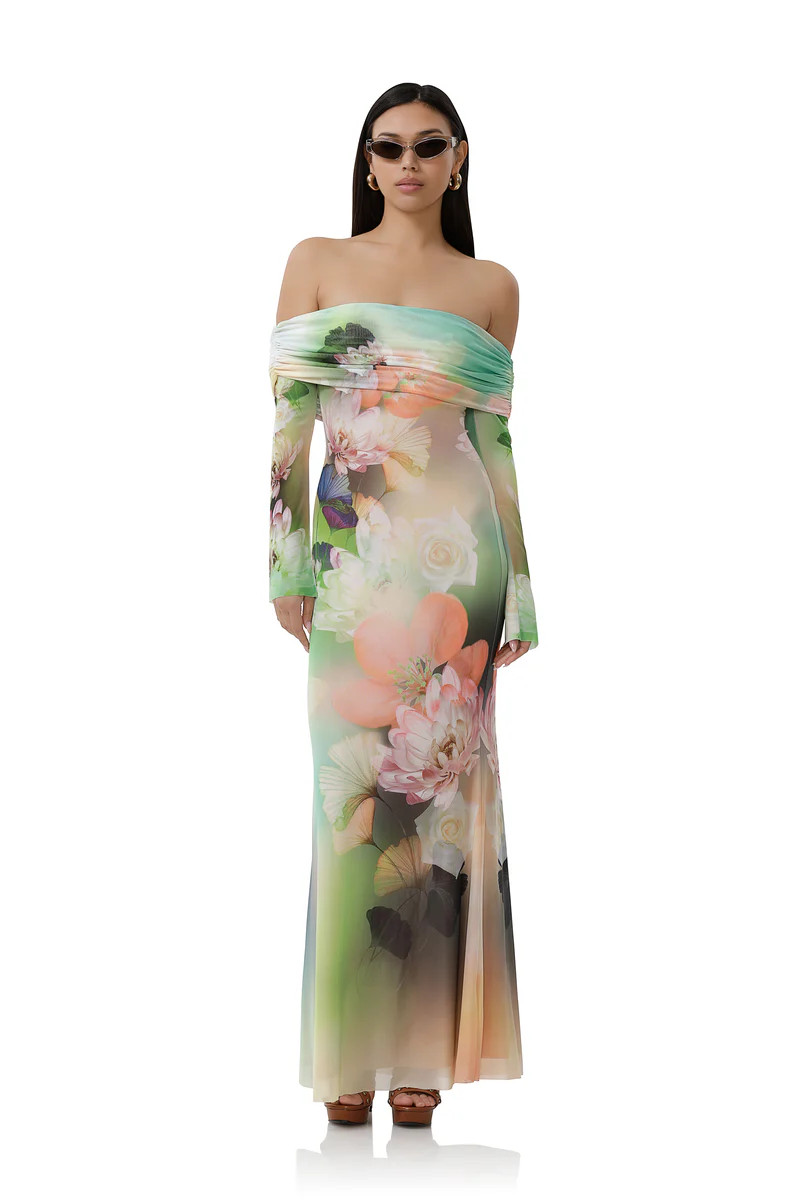Theana Dress - Sunbeam Floral | ShopAFRM