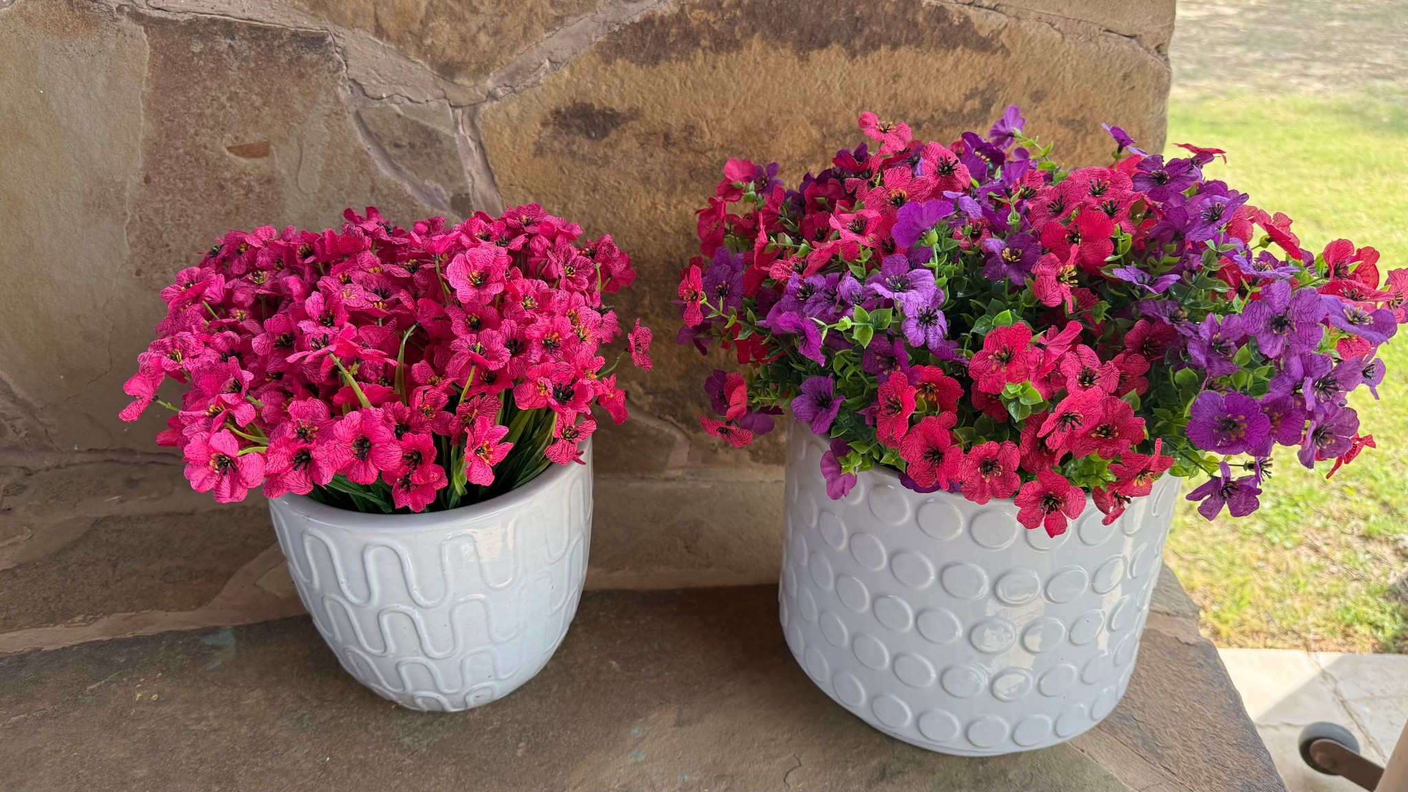 It’s gonna be a faux flower summer over here 