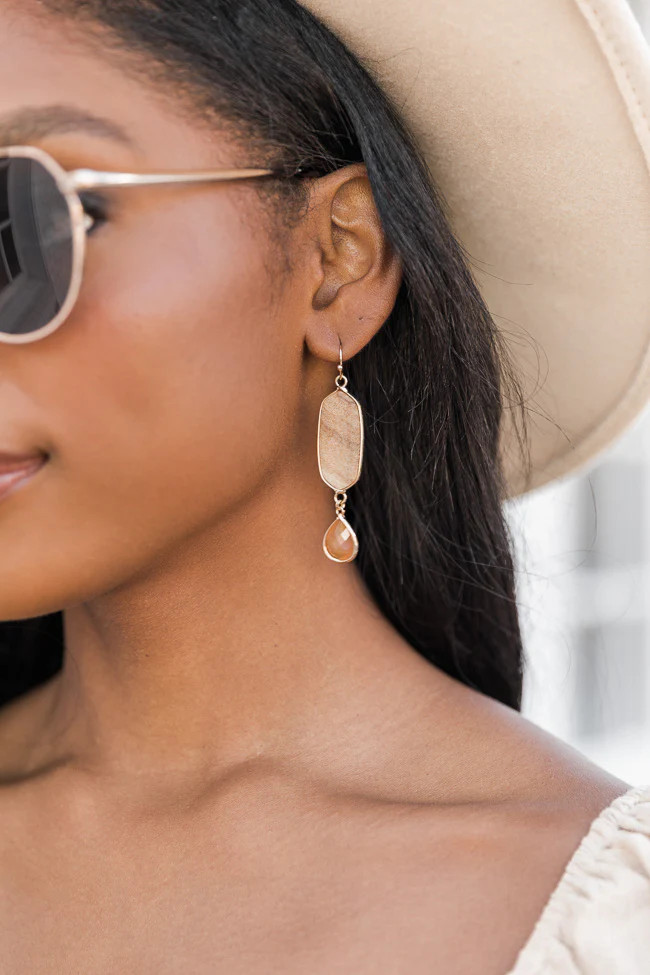 Endless Imagination Wooden Earrings | Pink Lily