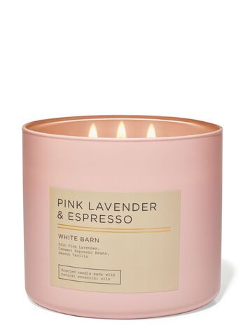 White Barn


Pink Lavender & Espresso


3-Wick Candle | Bath & Body Works