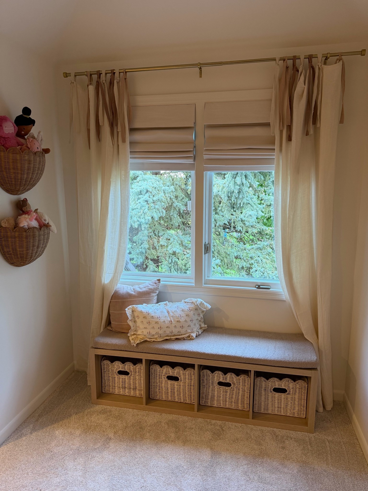 Little girl room decor - window seat from ikea

#LTKHome #LTKKids #LTKmomlife