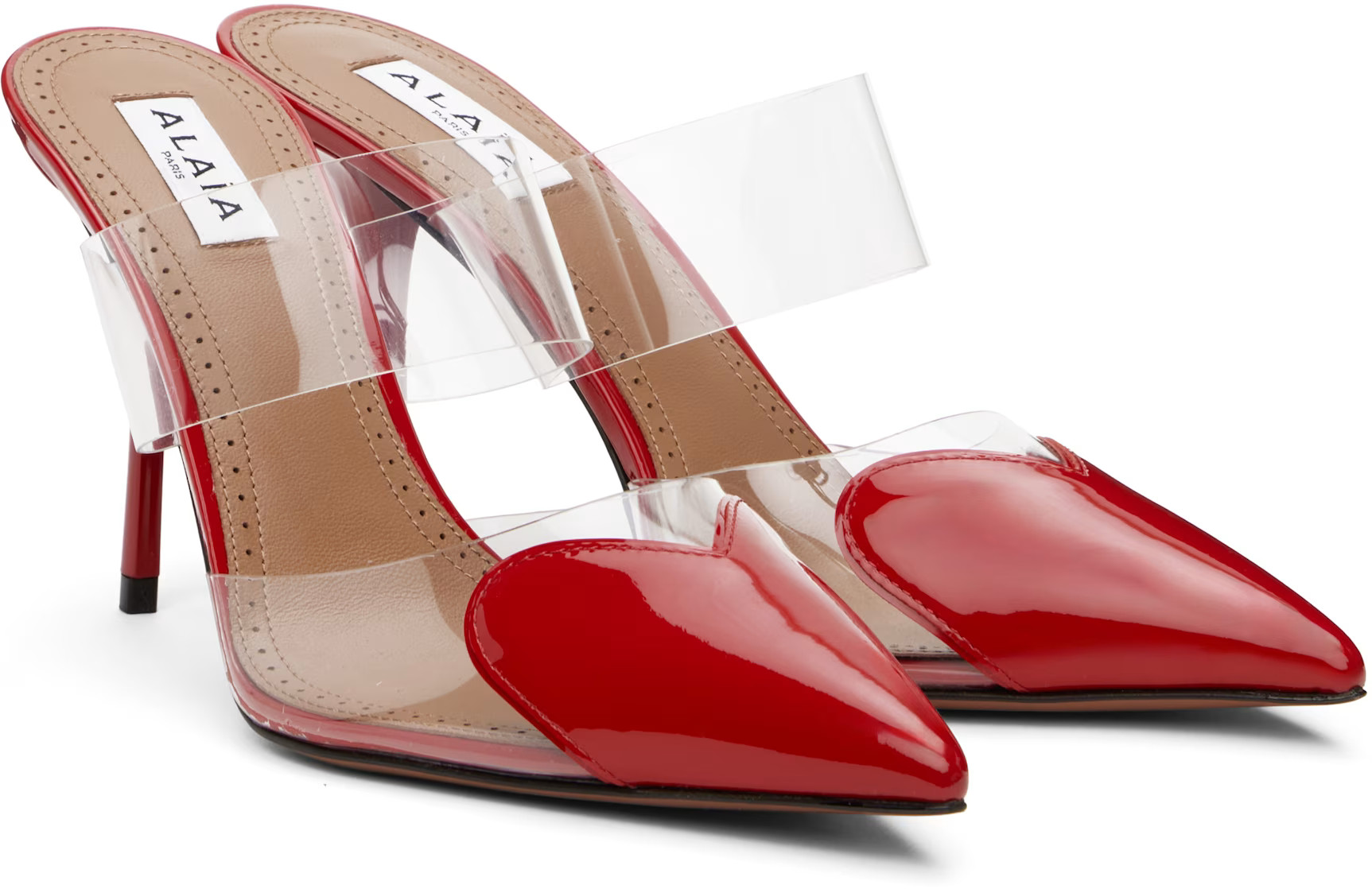 Red Le Coeur Mules | SSENSE