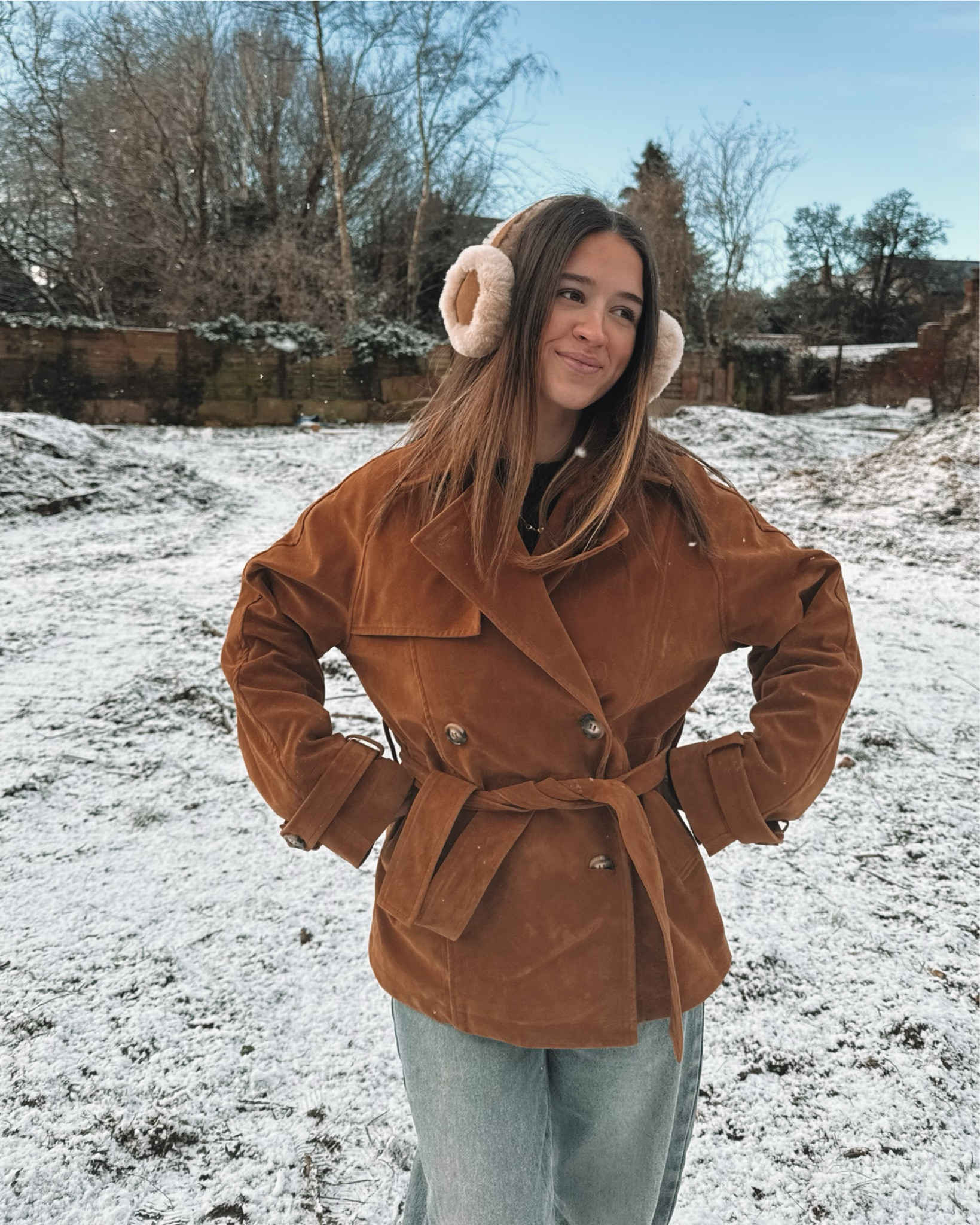 Snow in January calls for one thing my trusty Amazon ear muffs 🤗

#LTKeurope #LTKuk #LTKwinter