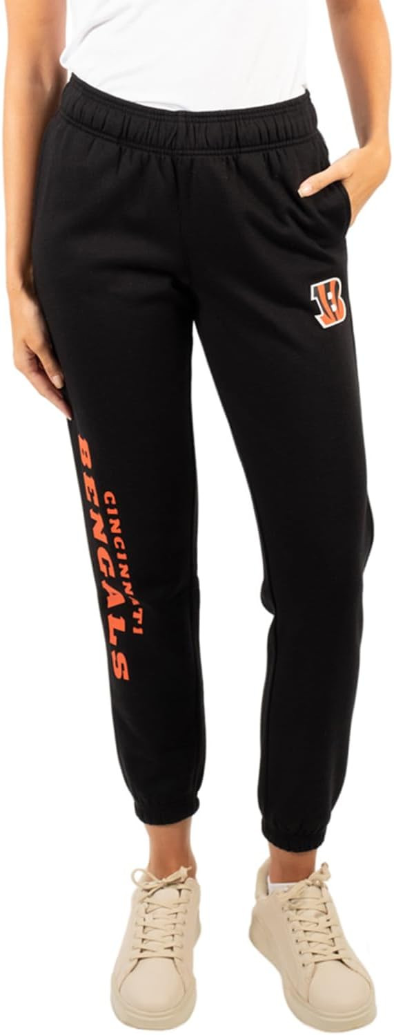 Ultra Game Women's NFL Official Super Soft Sweatpants Joggers Lounge Pants Pajamas | Amazon (US)