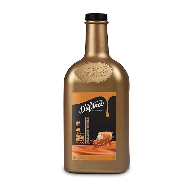DaVinci Gourmet Pumpkin Pie Sauce, 64 Fluid Ounces (Pack of 1) | Amazon (US)