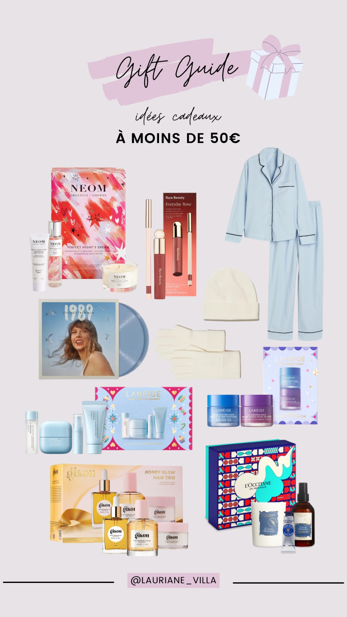 Idées cadeaux de noël à moins de 50€

#LTKeurope #LTKHoliday #LTKGiftGuide