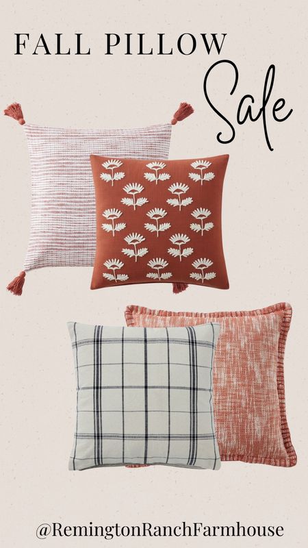 Fall pillow sale! 

#LTKHoliday #LTKSeasonal #LTKhome