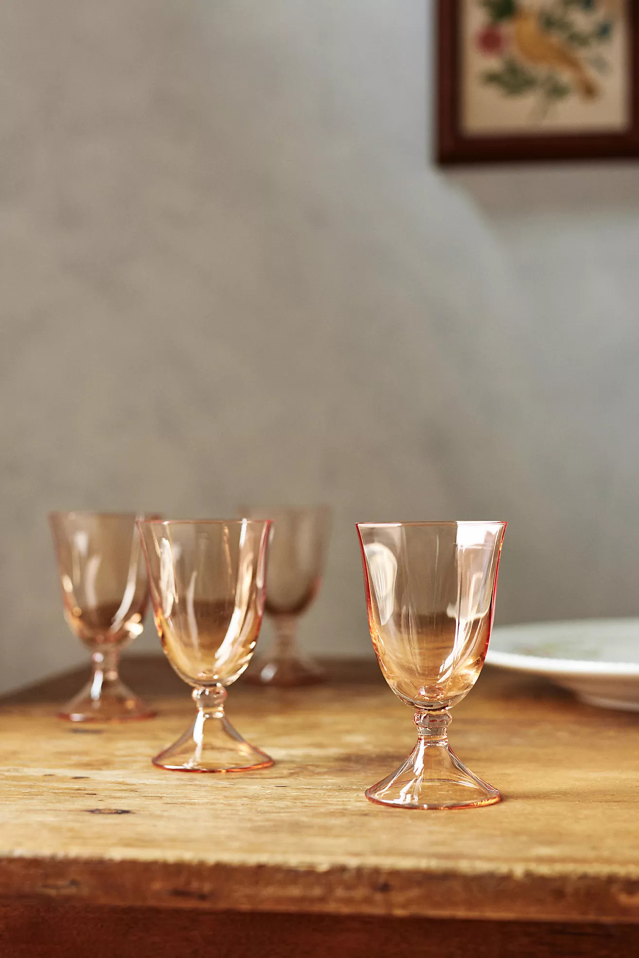 Mimi Thorisson Italian Hours Wine Glasses, Set of 4 | Anthropologie (US)