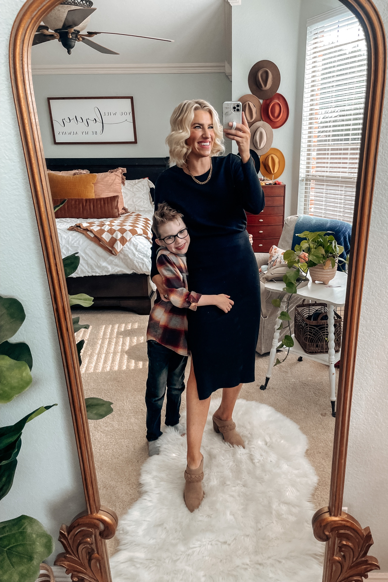 Ribbed top + midi skirt on sale 
Wearing small in both + comes in another color only $10

#LTKstyletip #LTKsalealert #LTKunder50