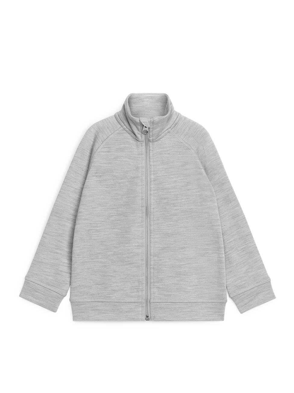 Merino Zip Cardigan | ARKET (US&UK)