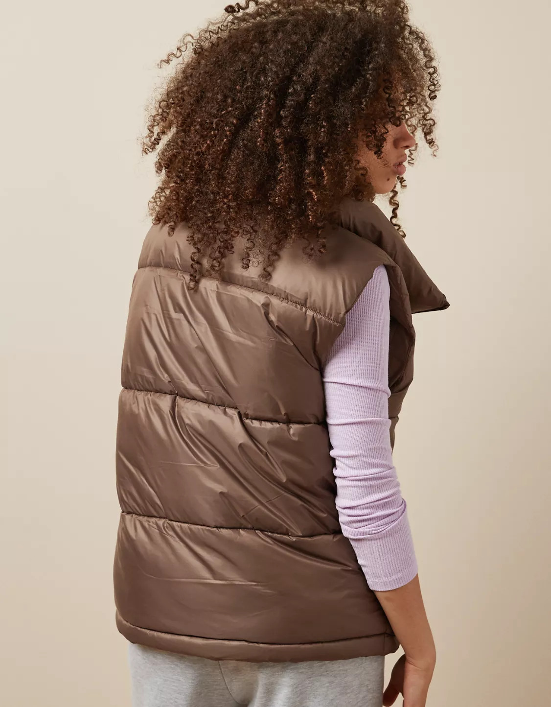 AE Oversized Puffer Vest | American Eagle Outfitters (US & CA)