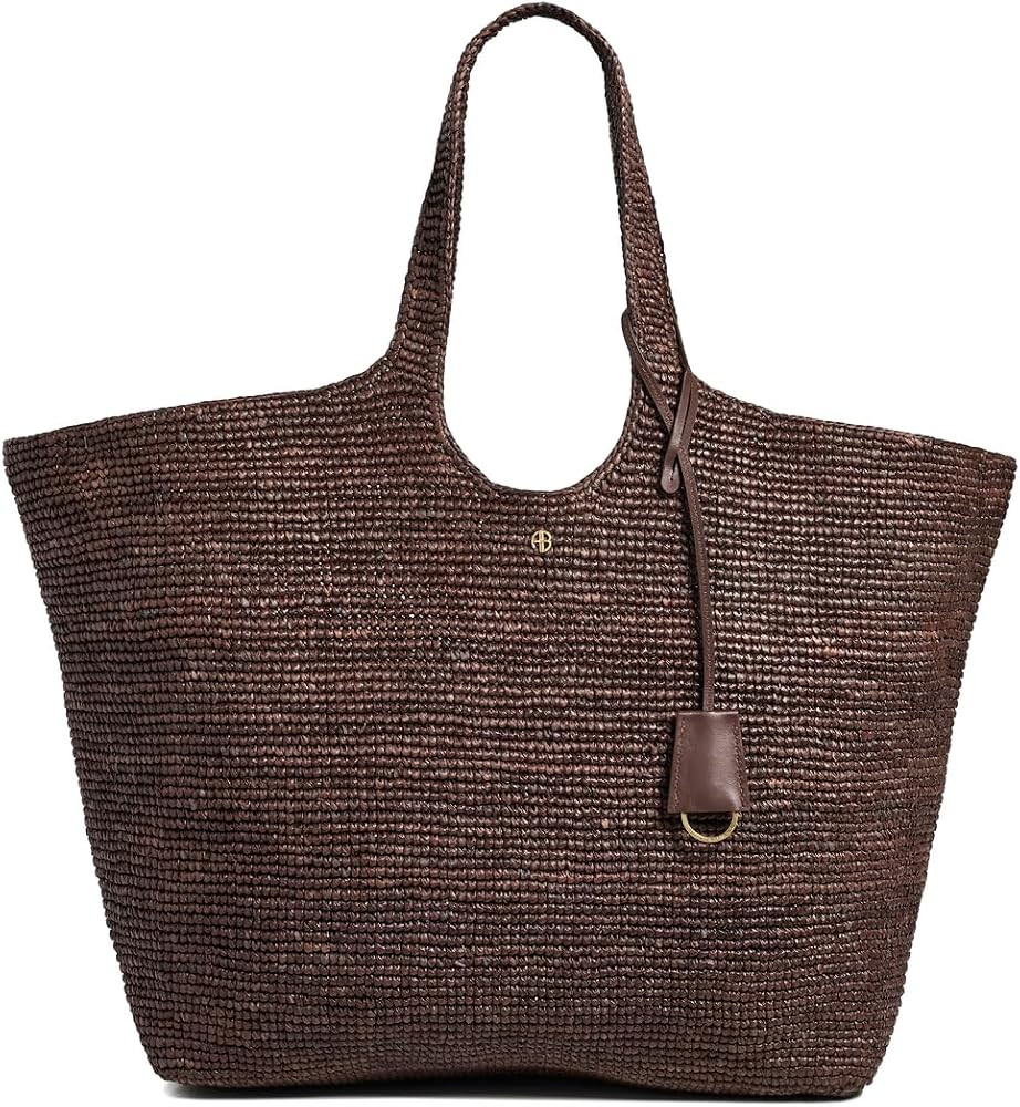 ANINE BING Women's Lili Raffia Tote Bag | Amazon (US)