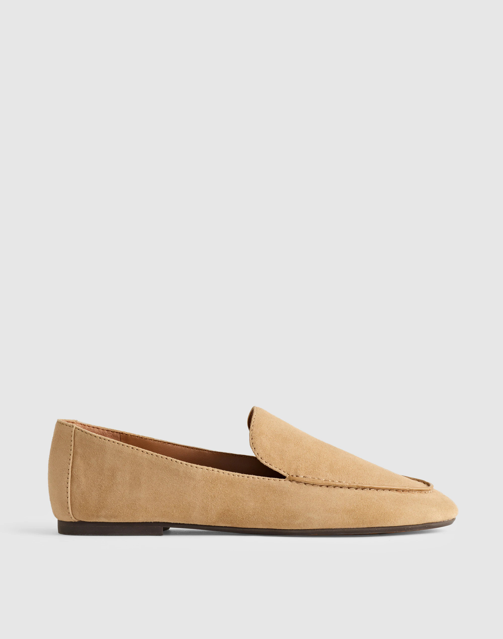 The Dolli Glove Loafer in Suede | Madewell
