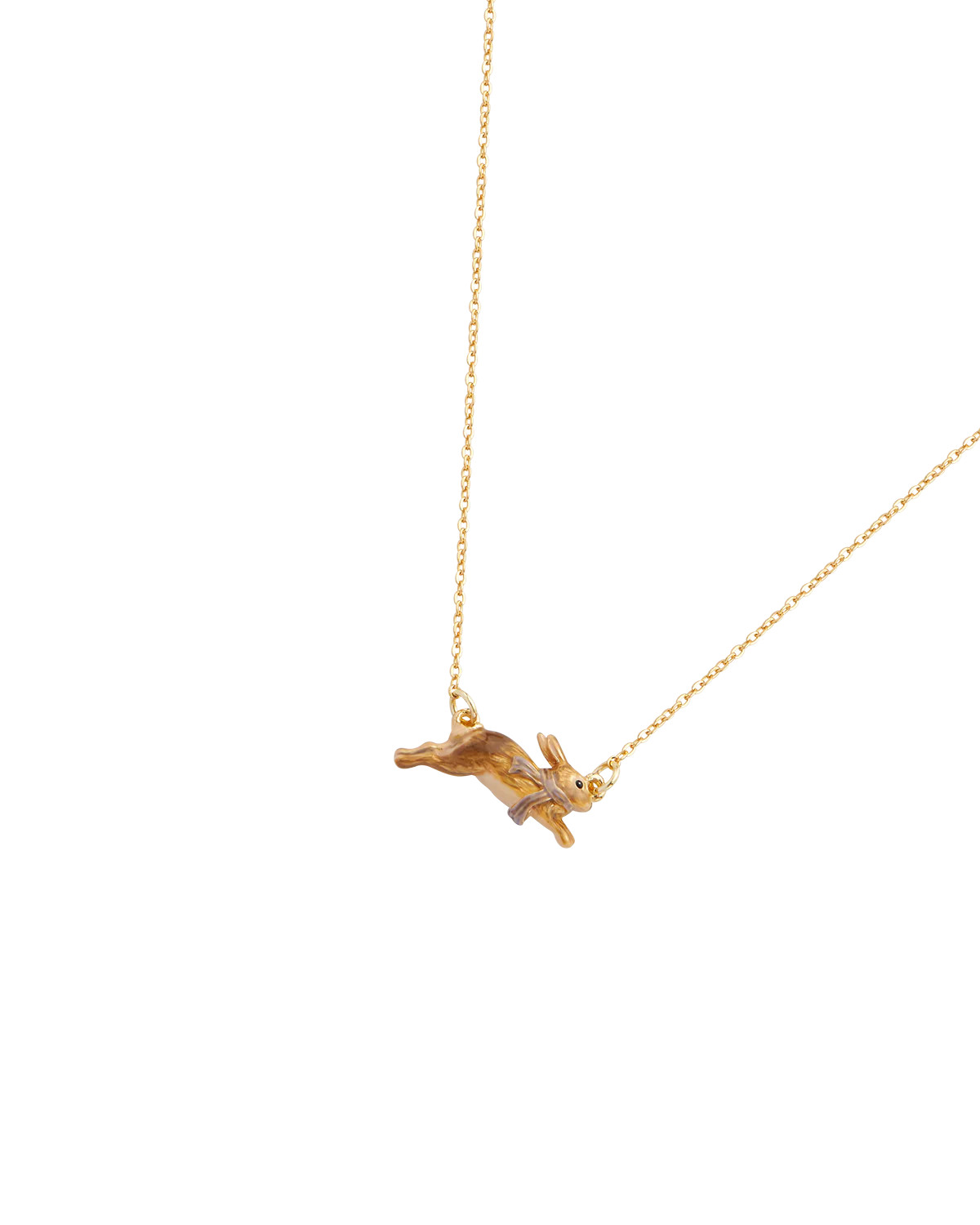 Cosy Bunny Charm Necklace | Fable England