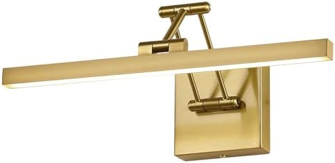 Hard-Wired Picture Light Dimmable LED Picture Lights for Paintings 15.7" Inch Brass Metal Body Wa... | Amazon (US)