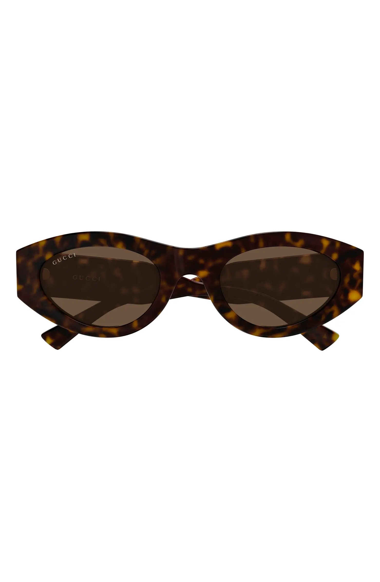 Gucci 52mm Oval Sunglasses | Nordstrom | Nordstrom
