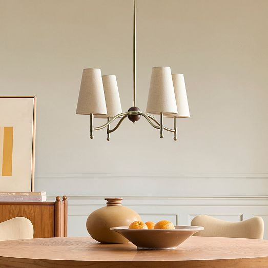 Pierce & Ward 4-Light Chandelier (22") | West Elm (US)