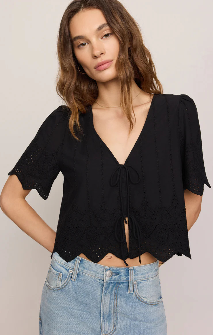 Oceanside Embroidered Top | Z Supply