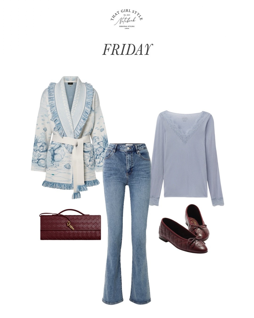 Look 117 | Cardigan Alanui, Jeans Frame, Top Intimissimi, Bag Bottega Veneta, Ballet Flats Chanel

#LTKluxury #LTKwinter #LTKstyletip