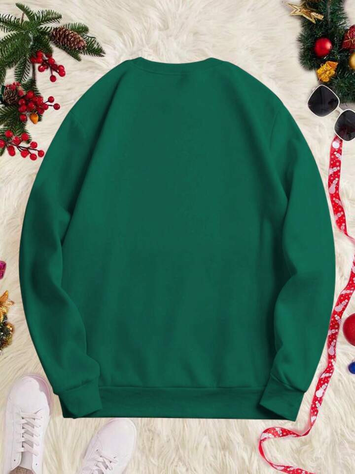 Manfinity Men 1pc Christmas Print Sweatshirt | SHEIN