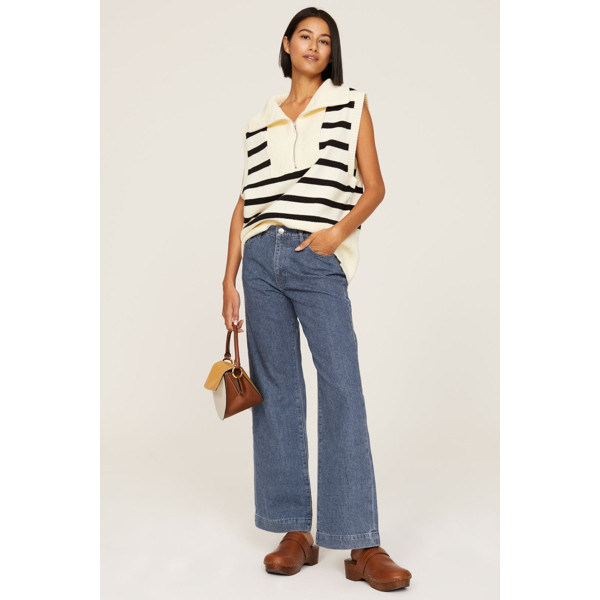 Dl1961 Zoie Wide Leg Jeans blue | Rent the Runway