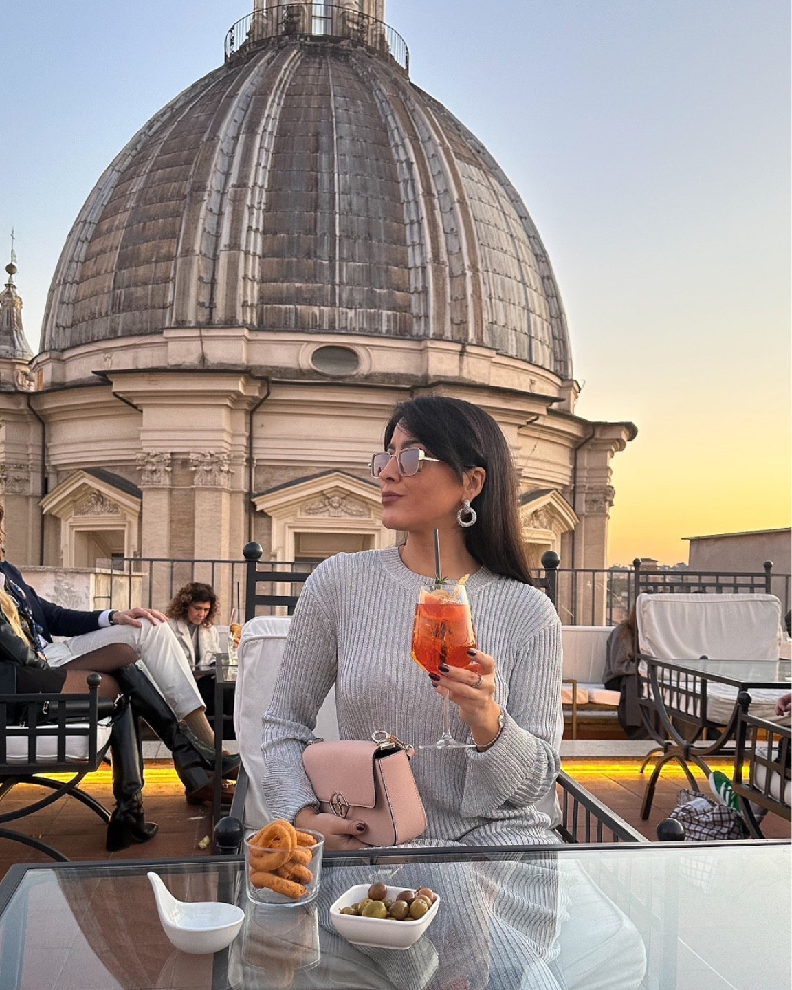 Sunset aperitif in Rome 🌅 

#LTKeurope #LTKfamily