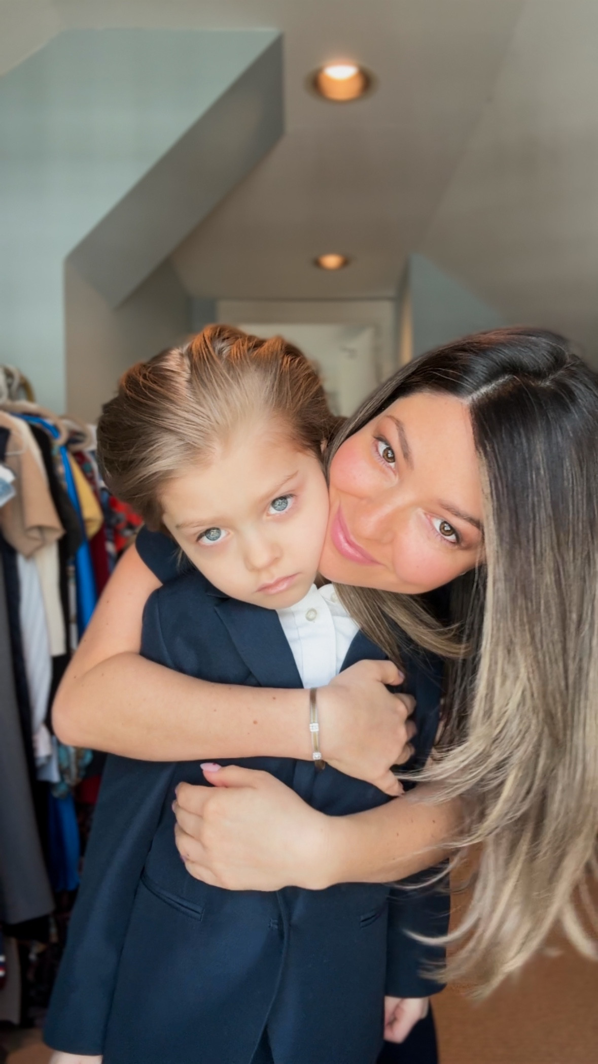 Getting ready for Luca’s very first piano recital. Feeling all the feelings and trying to figure out when my teeny tiny toddler grew up. ❤️‍🩹

I wanted to match Luca’s navy blue suit, so I’m wearing a navy jumpsuit from REISS which is sold out but linking very similar options from the same brand. Wearing the coziest skims boucle robe at home to get ready. This robe is discontinued so adding amazing dupes for it 🫶🏼

#petitestyle #petitefashion #boymom #recitaloutfit #grwm #reiss #skims #mommyandme #ltkfamily #amazonfashion #amazonfinds 

#LTKKids #LTKPetite #LTKBeauty