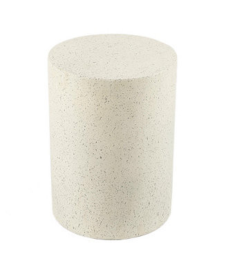 Outdoor Side Table, 18'' Cement Outdoor End Tables for Patio, Garden Accent Table, Modern Small R... | Macy's